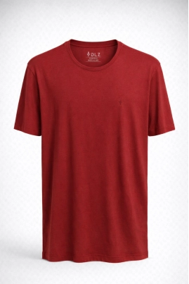 Camiseta DLZ Manga Curta Masculina Bordô Camiseta DLZ Manga Curta Masculina Bordô