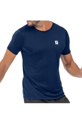 Camiseta Endorfina Dry Fit Masculina Marinho Camiseta Endorfina Dry Fit Masculina Marinho