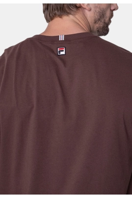 Camiseta Fila Manga Curta Masculina Marrom Camiseta Fila Manga Curta Masculina Marrom