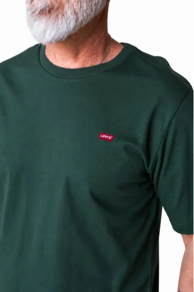 Camiseta Levis Manga Curta Classic Tee Masculino Verde Camiseta Levis Manga Curta Classic Tee Masculino Verde