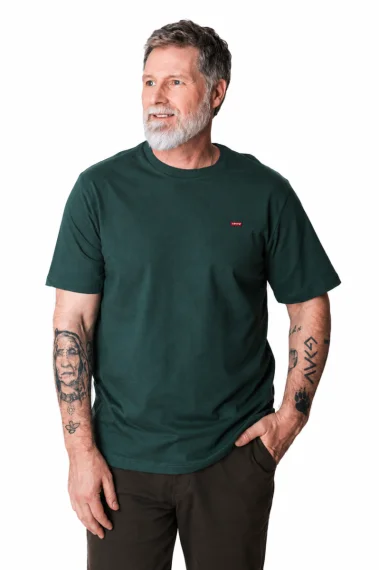 Camiseta Levis Manga Curta Classic Tee Masculino Verde Camiseta Levis Manga Curta Classic Tee Masculino Verde