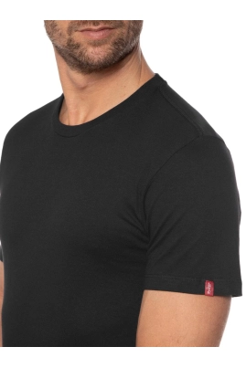 Camiseta Levis Slim Masculina Preta Camiseta Levis Slim Masculina Preta