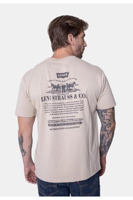 Camiseta Levis Vintage Fit Graphic Masculina Nude Camiseta Levis Vintage Fit Graphic Masculina Nude
