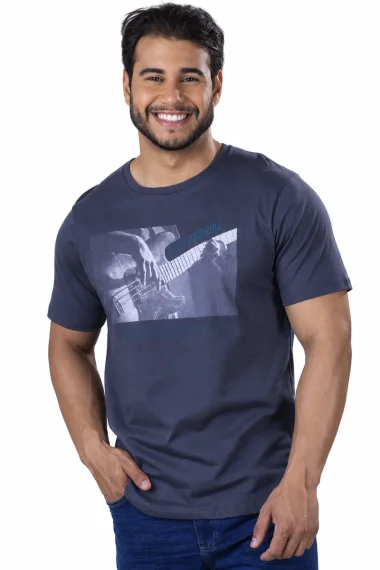 Camiseta Masculina Manga Curta Tze Produto - Camiseta Masculina Manga Curta Tze