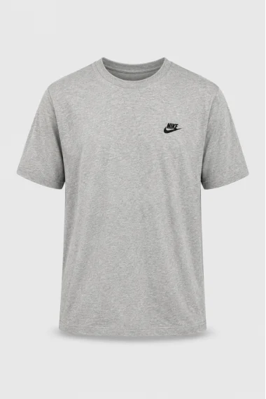 Camiseta Nike Club Masculina Cinza Camiseta Nike Club Masculina Cinza