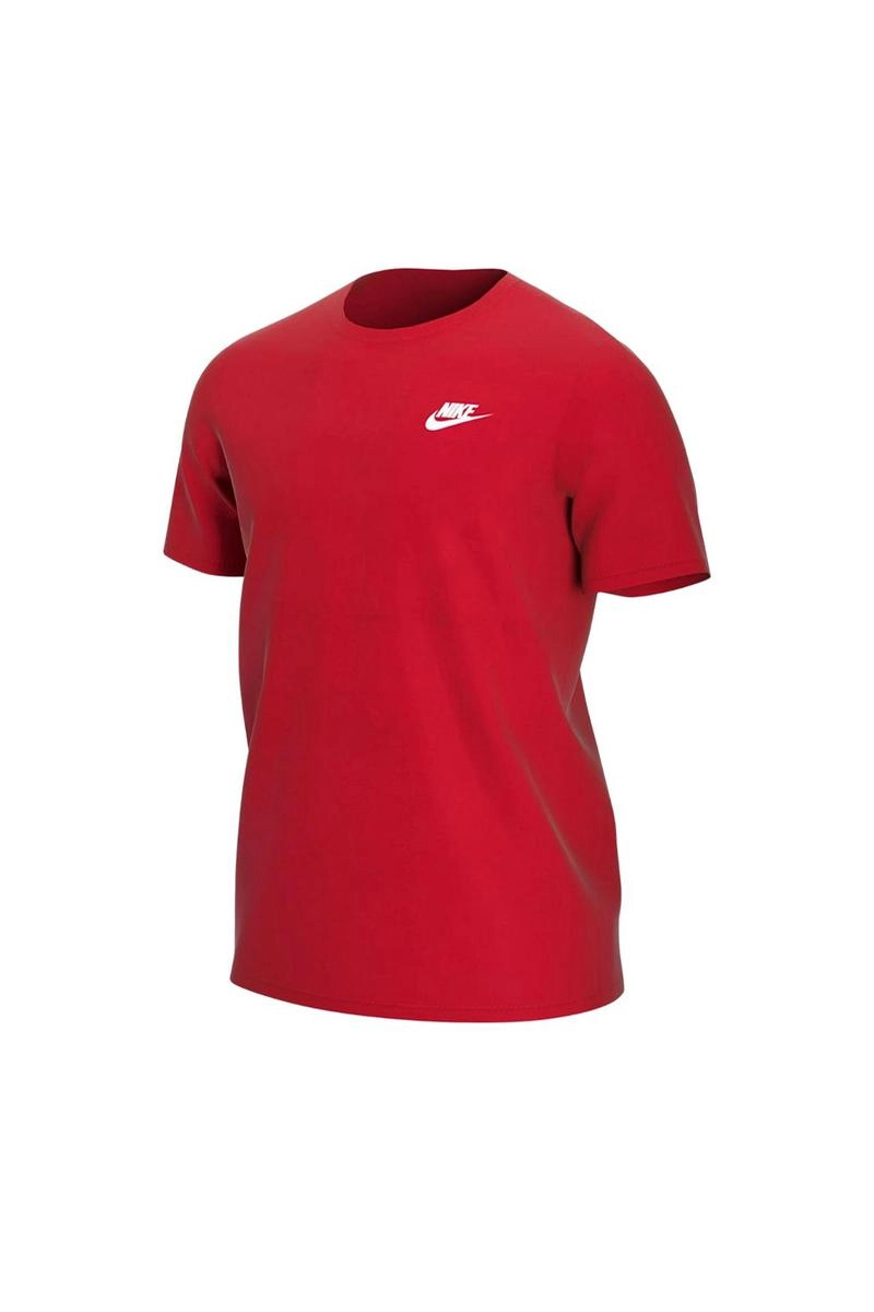 Camiseta Nike Club Masculina Vermelha Camiseta Nike Club Masculina Vermelha