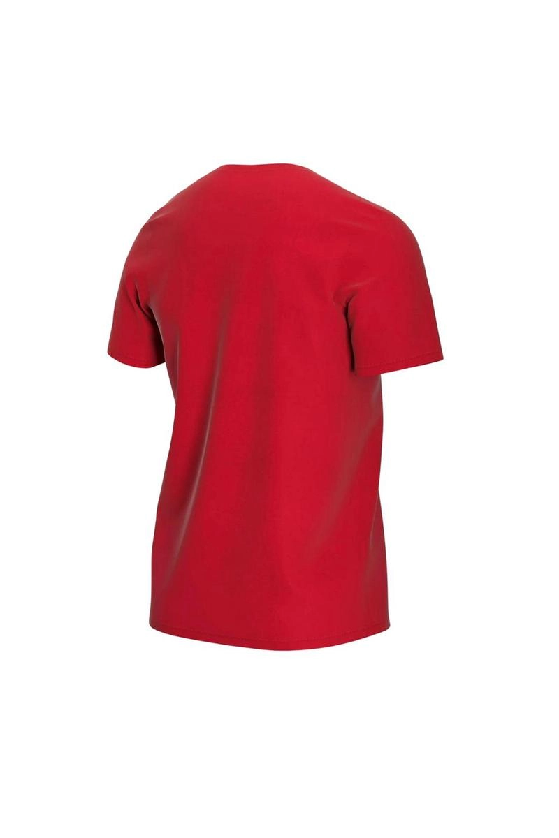 Camiseta Nike Club Masculina Vermelha Camiseta Nike Club Masculina Vermelha