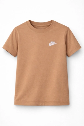 Camiseta Nike Manga Curta Unissex Juvenil Bege Produto - Camiseta Nike Manga Curta Unissex Juvenil Bege