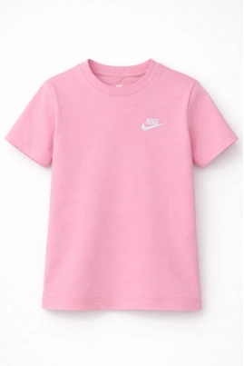 Produto - Camiseta Nike Manga Curta Unissex Juvenil Rosa