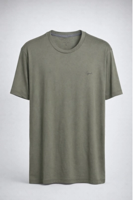Camiseta Ogochi Manga curta Masculina Verde Camiseta Ogochi Manga curta Masculina Verde