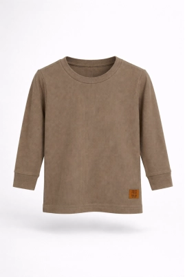 Produto - Camiseta Pulla Bulla Manga Longa Malhão Bebê Masculina Granito