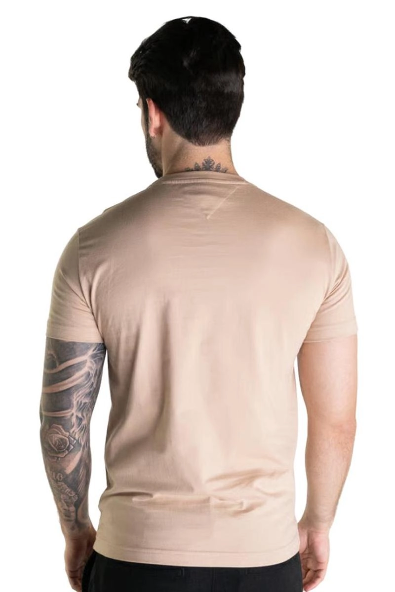 Camiseta Tommy Hilfiger Basic Manga Curta Masculina
