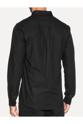 Camiseta Tommy Hilfiger Manga Longa Lisa Masculina Preta Camiseta Tommy Hilfiger Manga Longa Lisa Masculina Preta