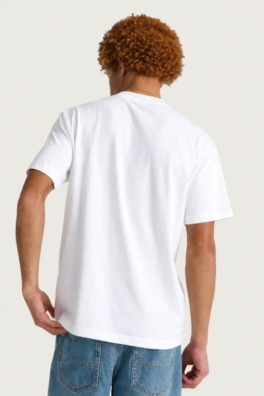 Camiseta Unissex New Classic Vans Branca Camiseta Unissex New Classic Vans Branca