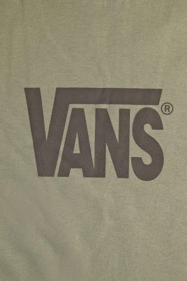 Camiseta Unissex Stretch Logo Tee Vans Verde