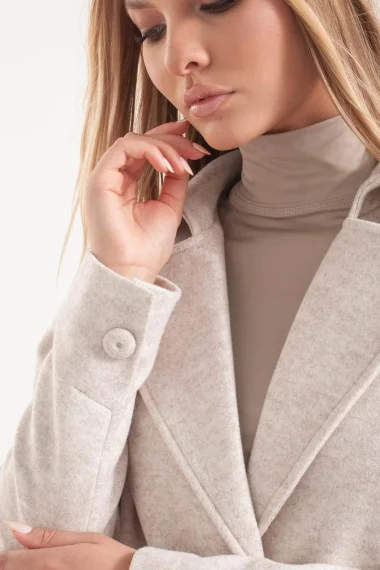 Casaco Longo Sobretudo Lainage Julias Closet Mescla Rapadura Casaco Longo Sobretudo Lainage Julias Closet Mescla Rapadura
