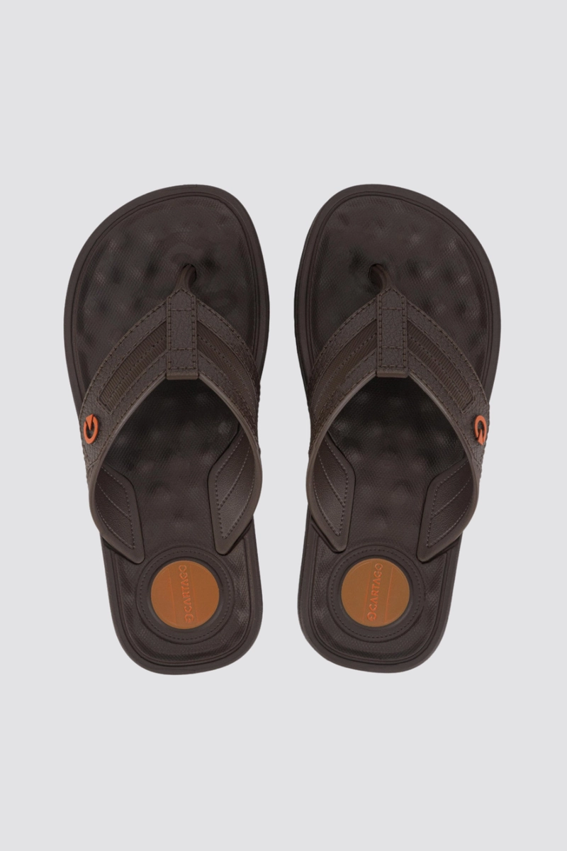 Chinelo Grendene Cartago Alabama Infantil Masculino Marrom Chinelo Grendene Cartago Alabama Infantil Masculino Marrom