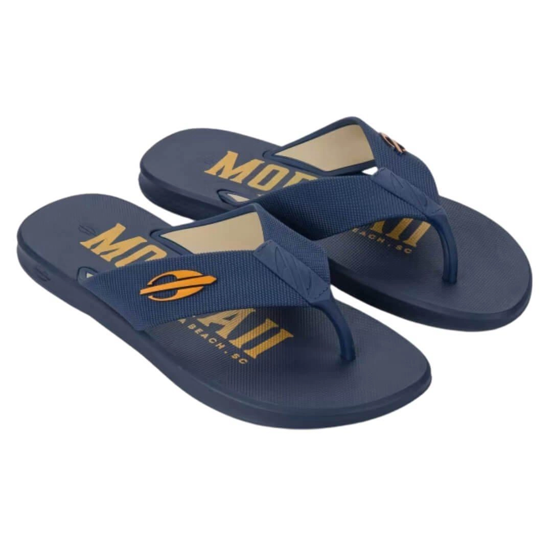 Chinelo Grendene Mormaii Masculino Azul e Amarelo