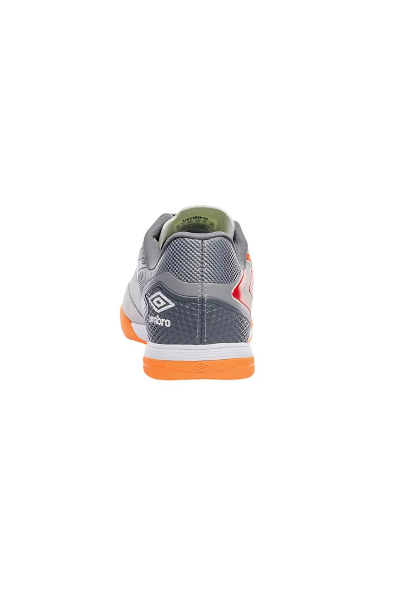 Chuteira Umbro Salão Pro 5 Masculina Grafite/laranja