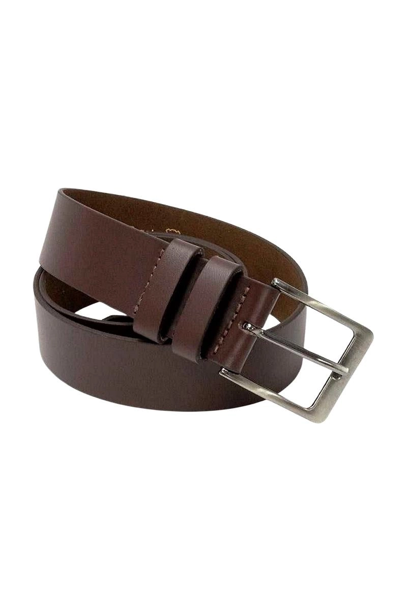 Cinto Fasolo de Couro Masculino Café