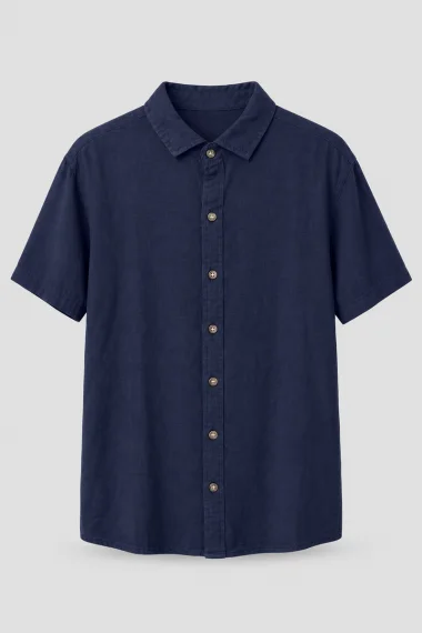 Camisa Masculina Aishty Marinho Camisa Masculina Aishty Marinho