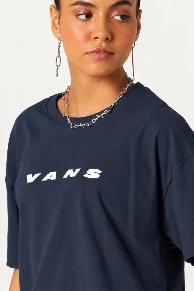 Camiseta Unissex Retro Vans Marinho