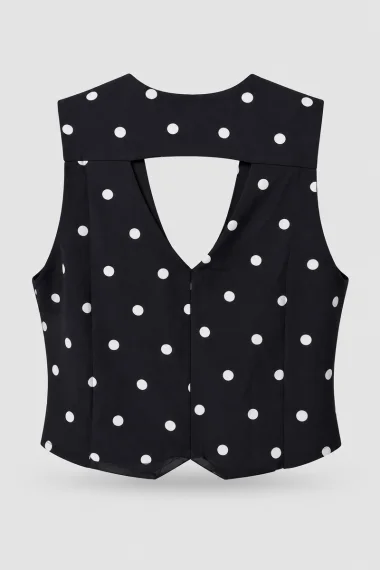 Colete Feminino Poa Ellen One Colete Feminino Poa Ellen One