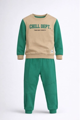 Produto - Conjunto Time Kids Manga Longa Bebê Masculino 