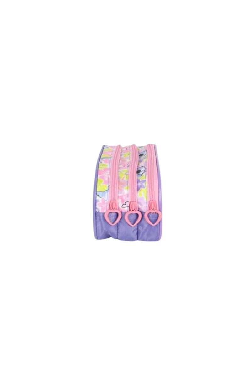 Estojo Luxcel Stitch Escolar Triplo Infantil Estojo Luxcel Stitch Escolar Triplo Infantil