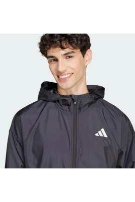 Jaqueta Corta-Vento Masculina Malha Essentials Adidas Jaqueta Corta-Vento Masculina Malha Essentials Adidas