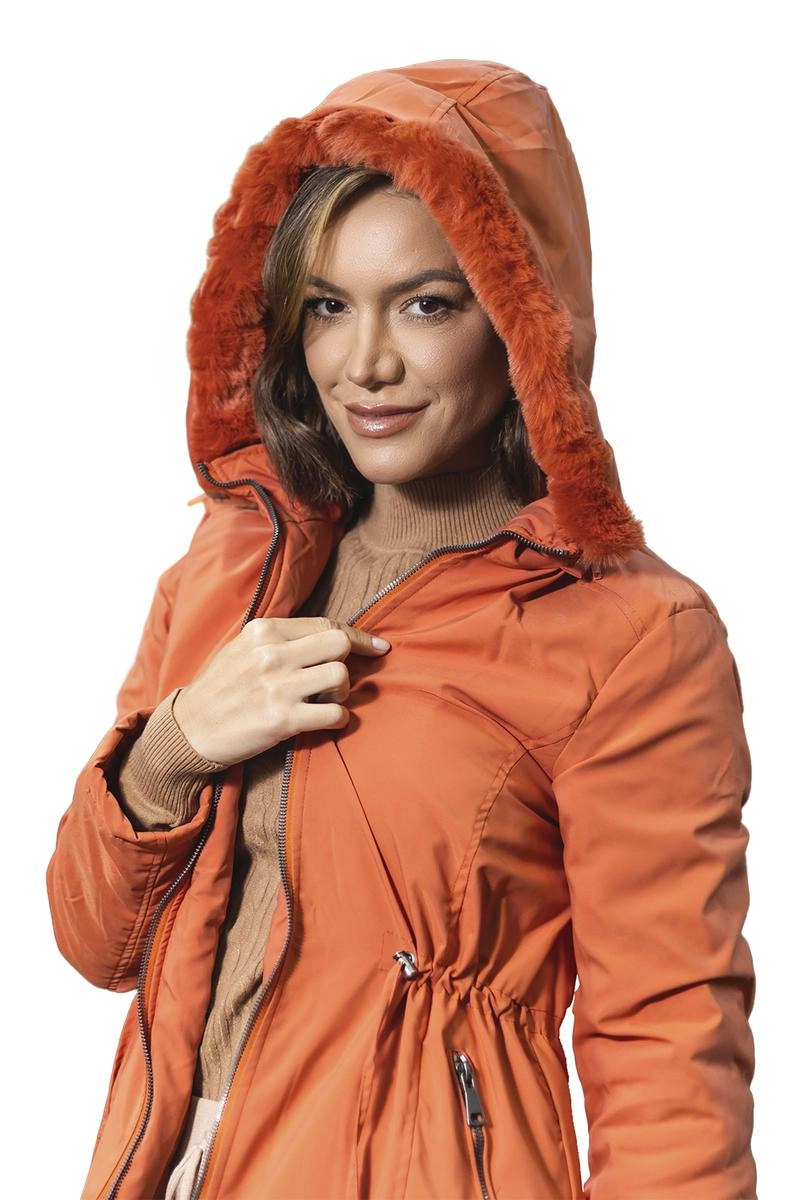 Jaqueta Crocker Parka Feminina Terracota