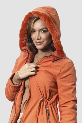 Jaqueta Crocker Parka Feminina Terracota Jaqueta Crocker Parka Feminina Terracota