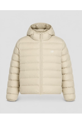 Jaqueta Feminina Puffer Sport Essentials New Balance Creme Jaqueta Feminina Puffer Sport Essentials New Balance Creme