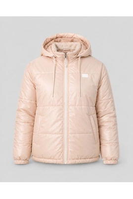 Jaqueta FreeSurf Forrada Capuz Feminino Bege Produto - Jaqueta FreeSurf Forrada Capuz Feminino Bege
