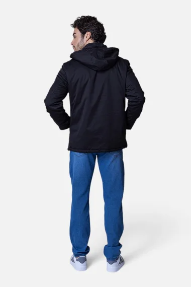 Jaqueta Masculina Broken Rules Peluciada Preta Jaqueta Masculina Broken Rules Peluciada Preta