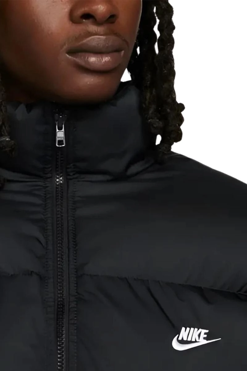 Jaqueta Nike Nylon Puffer Masculina Preta Jaqueta Nike Nylon Puffer Masculina Preta