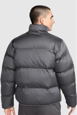 Jaqueta Nike Puffer De Nylon Masculina Cinza Jaqueta Nike Puffer De Nylon Masculina Cinza