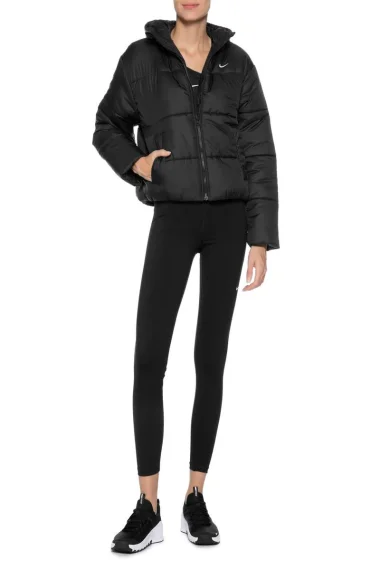 Jaqueta Nike Sportswear Puffer Feminina Preta Produto - Jaqueta Nike Sportswear Puffer Feminina Preta