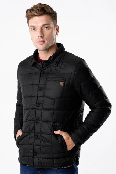Jaqueta Nylon com Flanel John Sailor Jaqueta Nylon com Flanel John Sailor