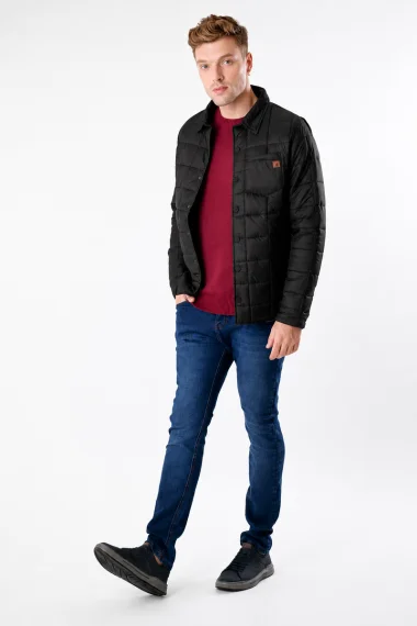 Jaqueta Nylon com Flanel John Sailor Jaqueta Nylon com Flanel John Sailor