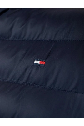 Jaqueta Tommy Hilfiger Core Packable Recycled Azul Marinho