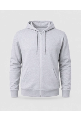 Produto - Jaqueta TZE Moletom Masculino Cinza Mescla