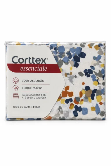 Jogo De Lençóis Algodão Queen Essenciale Cortex Jogo De Lençóis Algodão Queen Essenciale Cortex