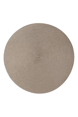 Produto - Jogo Americano Niazitex Manaus Marrom 38cm Redondo