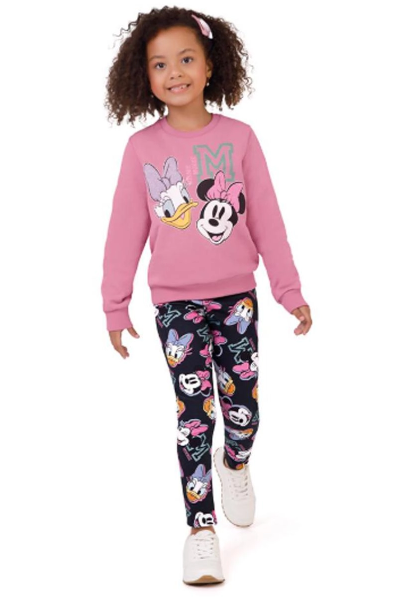 Legging Malwee Minnie Infantil Feminina