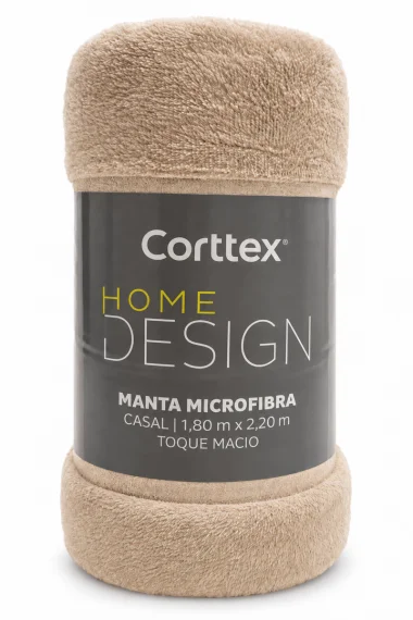Manta Casal Micro Fibra Lisa Cortex