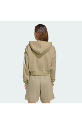 Moletom Capuz Cropped Essentials Adidas Moletom Capuz Cropped Essentials Adidas