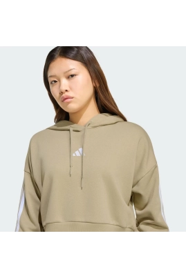 Moletom Capuz Cropped Essentials Adidas Moletom Capuz Cropped Essentials Adidas