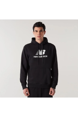 Moletom Masculino Canguru New Balance Preto