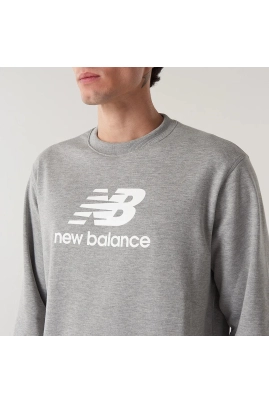 Moletom New Balance Essentials Basic Masculino Mescla Moletom New Balance Essentials Basic Masculino Mescla
